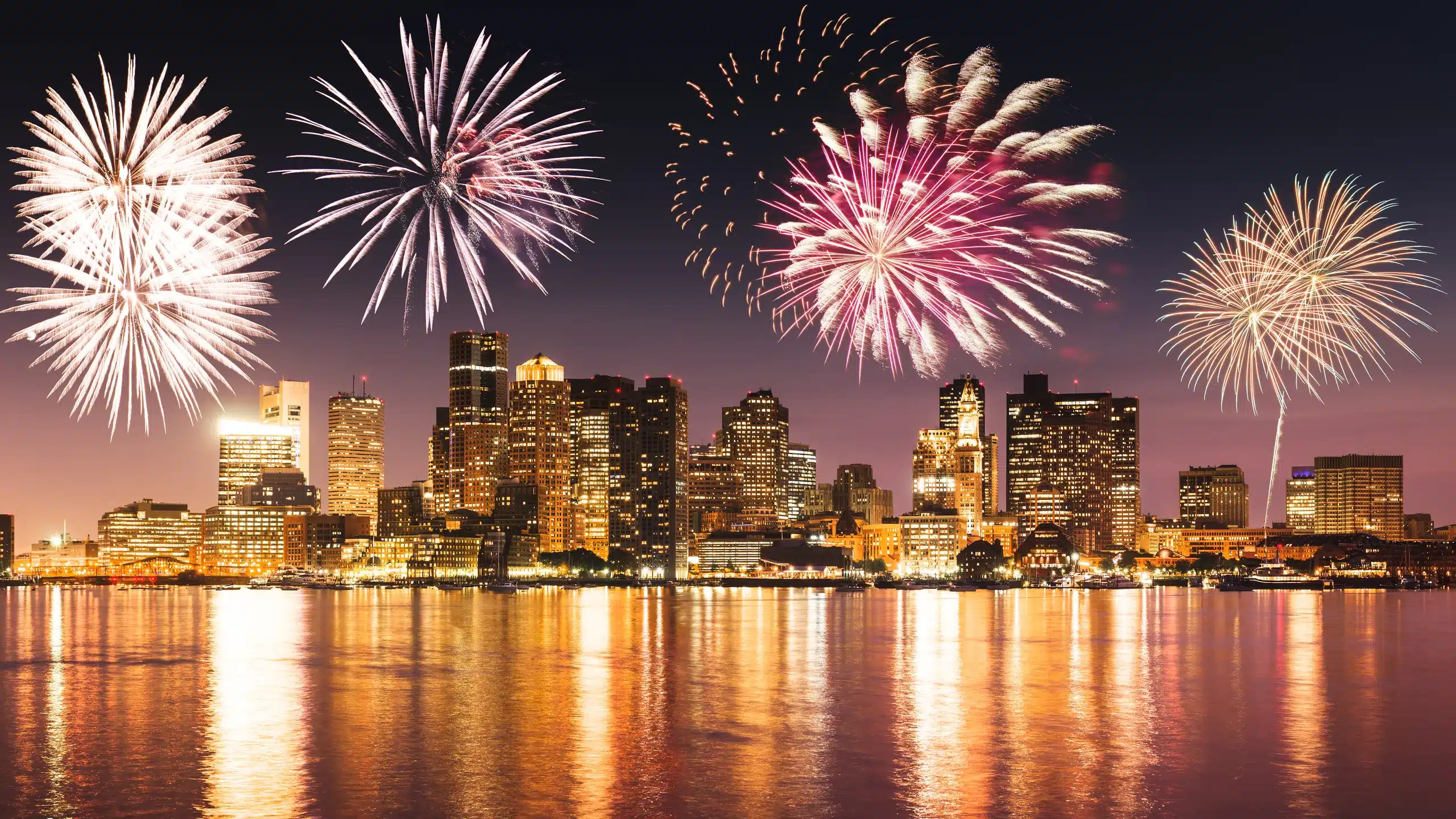 Boston Harbor Fireworks